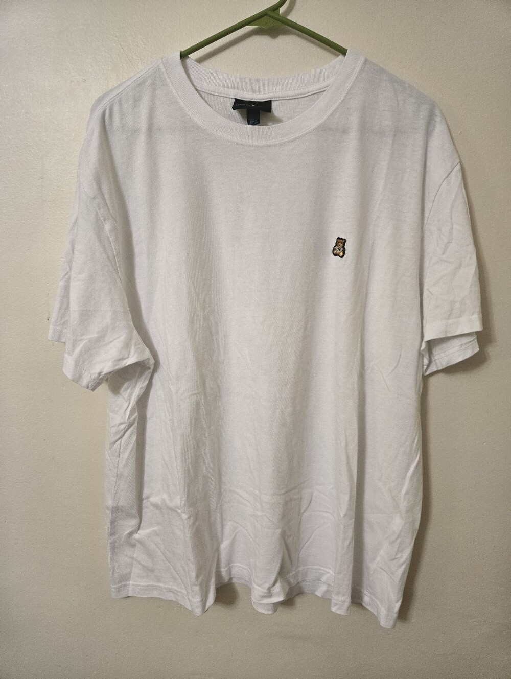 Teddy Fresh Mini Logo White T Shirt Size XL